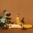 Barritas proteínicas plátano y chocolate